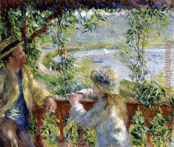 Pierre Auguste Renoir By the Water